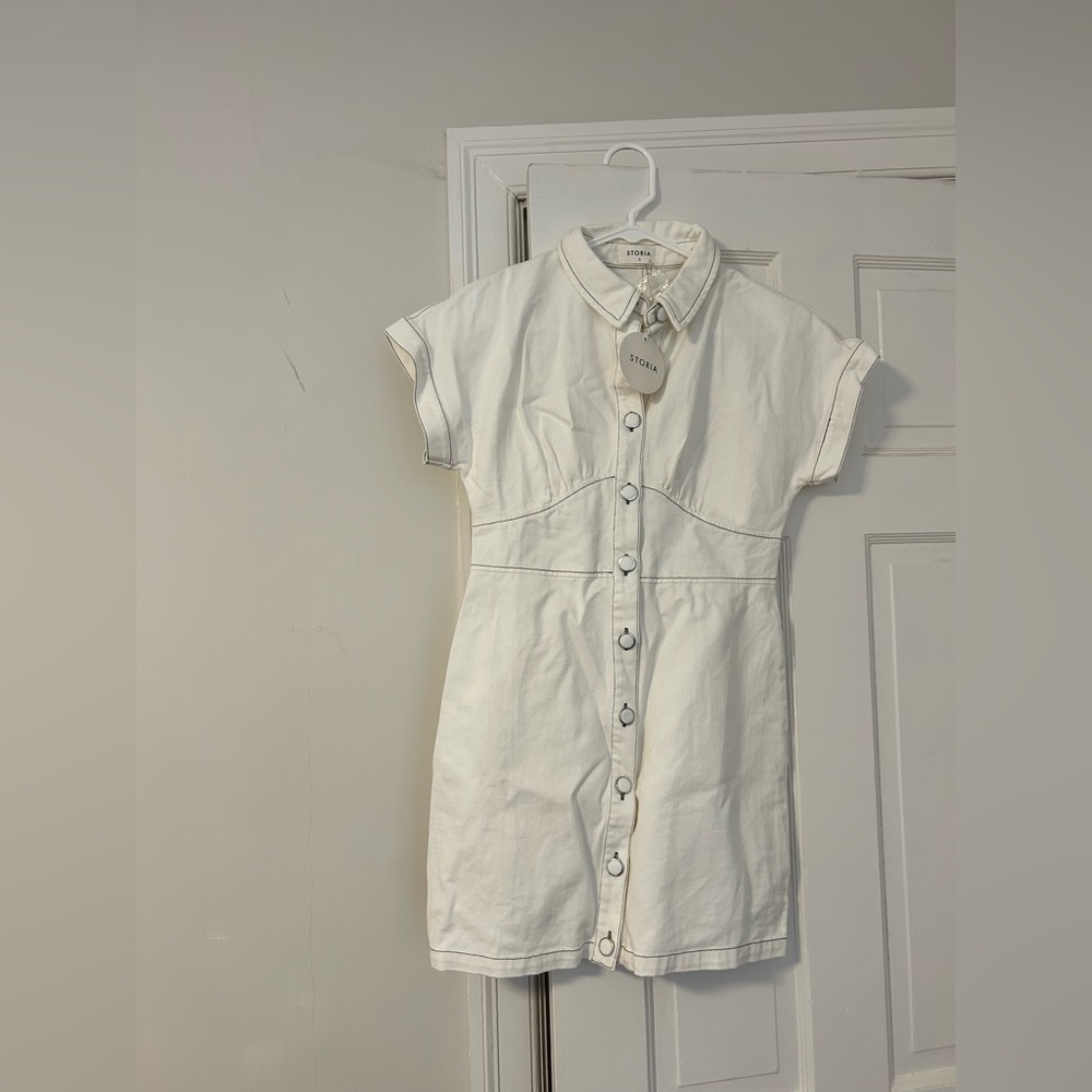 White Mini Dress